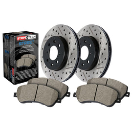 Stoptech_Drilled_Slotted_Rear_Brake_Rotor_Pad_Kit_938.66511