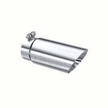 Cargar imagen en el visor de la galería, Exhaust Tip 4 Inch O.D. Dual Wall Angled 3 1/2 Inch Inlet 10 Inch Length T304 Stainless Steel MBRP