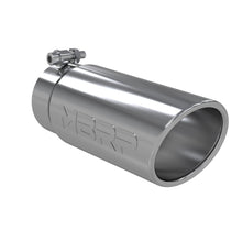 Load image into Gallery viewer, T304 Stainless Steel Tip, 4 Inch OD Angled Rolled End, 3.5 Inch Inlet, 10 Inch length, MBRP