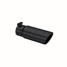Load image into Gallery viewer, Exhaust Tip 3 1/2 Inch O.D. Angled Rolled End 3 Inch Inlet 10 Inch Length Black T304 Stainless Steel MBRP