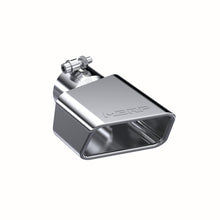 Cargar imagen en el visor de la galería, Exhaust Tip 4 3/4 Inch X 3 Inch ID Rectangle Angled Cut 3 Inch O.D. Inlet Driver Side 7 3/8 Inch Length T304 Stainless Steel MBRP