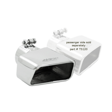Cargar imagen en el visor de la galería, Exhaust Tip 4 3/4 Inch X 3 Inch ID Rectangle Angled Cut 3 Inch O.D. Inlet Driver Side 7 3/8 Inch Length T304 Stainless Steel MBRP