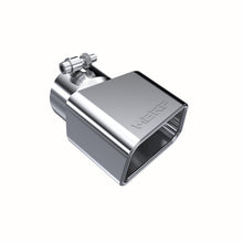 Load image into Gallery viewer, Exhaust Tip 4 3/4 Inch X 3 Inch ID Rectangle Angled Cut 3 Inch O.D. Inlet Passenger Side 7 3/8 Inch Length T304 Stainless Steel MBRP