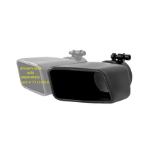 Load image into Gallery viewer, Exhaust Tip Rectangle Angled Cut Fits 3 Inch Systems Passenger Side MBRP