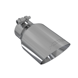 Exhaust Tip 4 Inch O.D. Dual Wall Angled Fits Aluminized Steel 2 1/2 Inch Systems MBRP