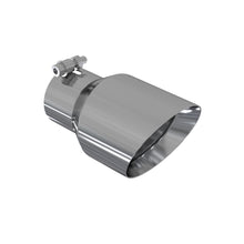 Cargar imagen en el visor de la galería, Exhaust Tip 4.5 Inch O.D. Dual Wall Angled 3 Inch Inlet 7.7 Inch Length T304 Stainless Steel MBRP