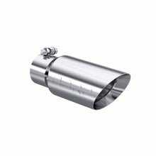Cargar imagen en el visor de la galería, Exhaust Tip 4 Inch O.D. Dual Wall Angled 3 Inch Inlet 10 Inch Length T304 Stainless Steel MBRP