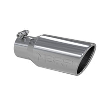 Load image into Gallery viewer, Exhaust Tip 4 Inch O.D. Angled Rolled End 2 3/4 Inch Inlet 10 Inch Length T304 Stainless Steel MBRP
