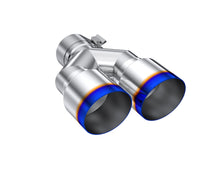 Load image into Gallery viewer, T304 Stainless Steel Burnt End Tip 2.5 Inch ID Dual 3.5 Inch OD Out 9.5 Inch Length Single Wall MBRP