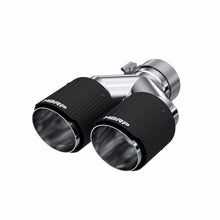 Load image into Gallery viewer, Carbon Fiber Tip 3.0 Inch ID 4.0 Inch OD Dual Out 9.87 Inch Length Dual Wall MBRP