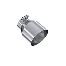 Load image into Gallery viewer, T304 Stainless Steel Tip 3 inch ID 5 inch OD Out 6.5 inch Length Angle Cut Single Wall MBRP