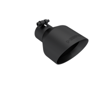 Cargar imagen en el visor de la galería, Universal Black Tip, 2.5-Inch ID, 5-Inch OD Angle Cut Dual Wall MBRP