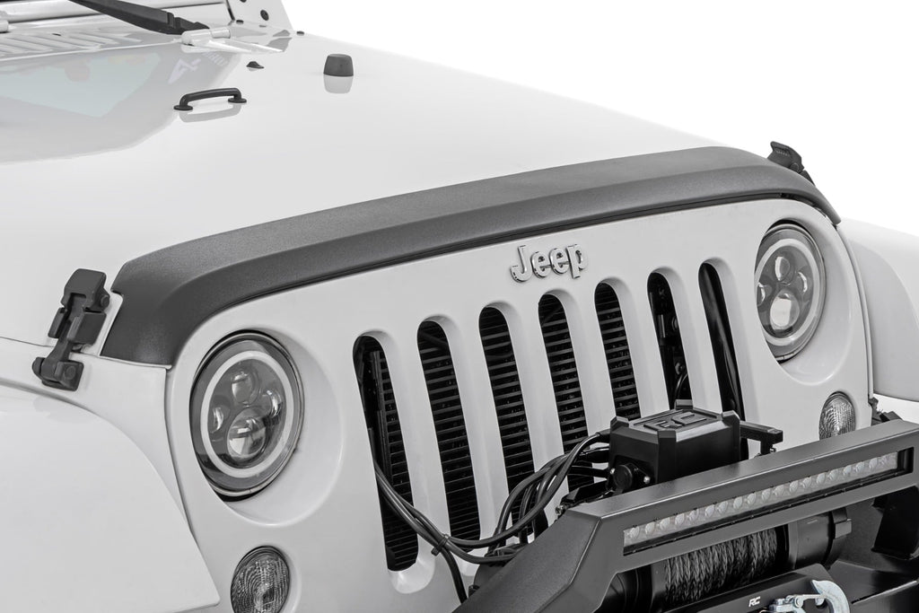 Trail Cladding Hood Protector Jeep Wrangler JK/Wrangler Unlimited (07-18) Rough Country