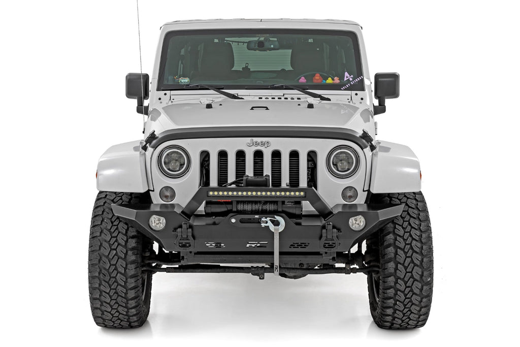 Trail Cladding Hood Protector Jeep Wrangler JK/Wrangler Unlimited (07-18) Rough Country
