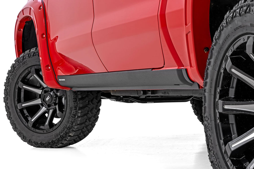 Trail Cladding Rocker Sill Plates Chevy Silverado 1500 2WD/4WD (19-26) Rough Country