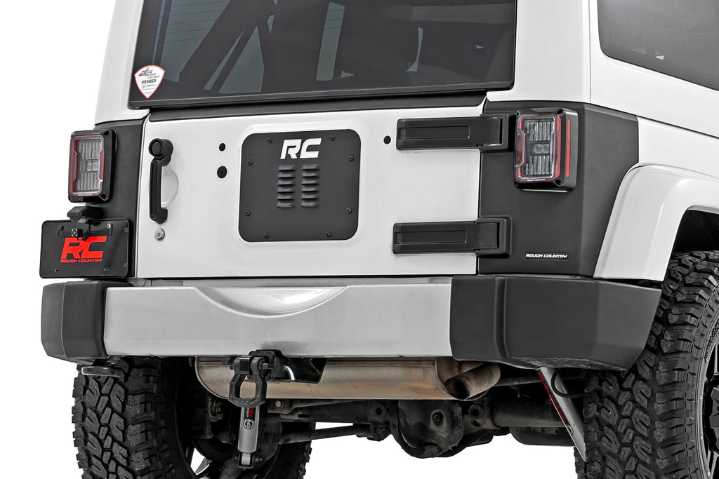 Trail Cladding Rear Corners Jeep Wrangler JK/Wrangler Unlimited (07-18) Rough Country