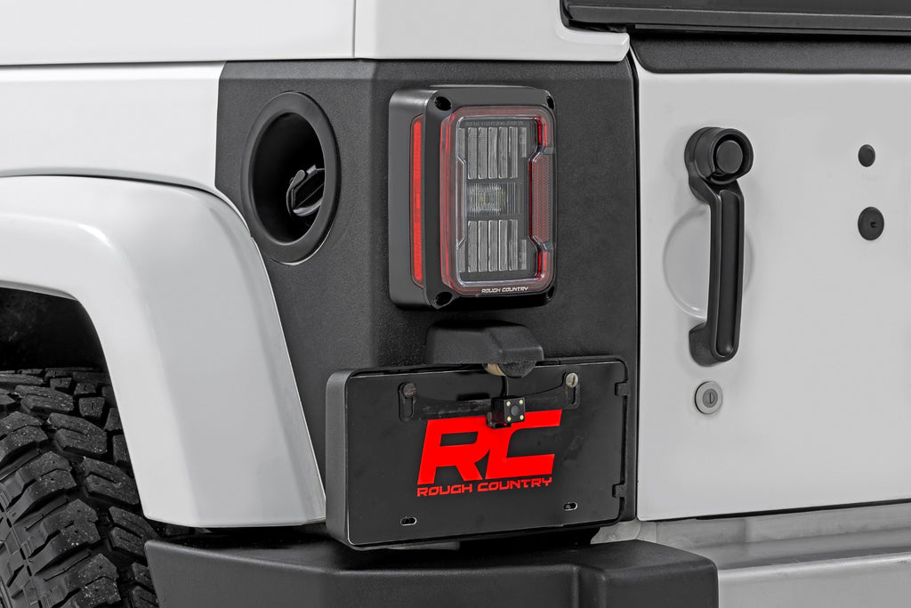 Trail Cladding Rear Corners Jeep Wrangler JK/Wrangler Unlimited (07-18) Rough Country