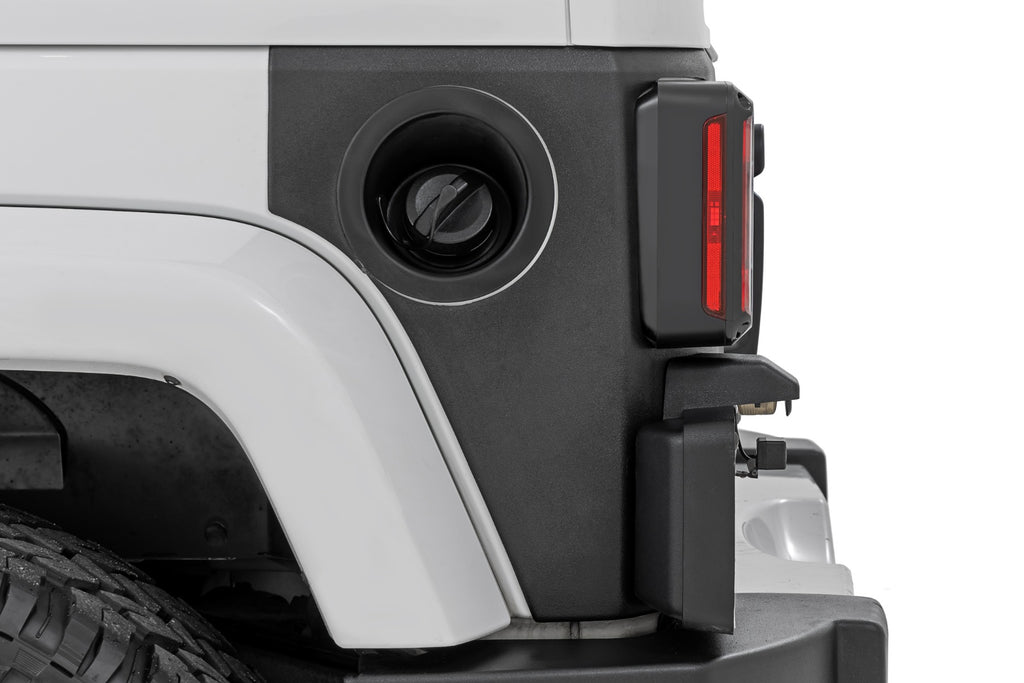 Trail Cladding Rear Corners Jeep Wrangler JK/Wrangler Unlimited (07-18) Rough Country