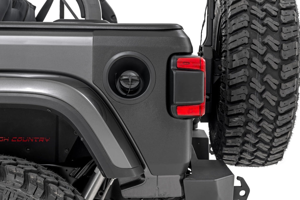 Trail Cladding Rear Corners Jeep Wrangler JL/Wrangler Unlimited (18-26) Rough Country