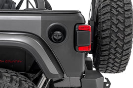 Trail Cladding Rear Corners Jeep Wrangler JL/Wrangler Unlimited (18-26) Rough Country