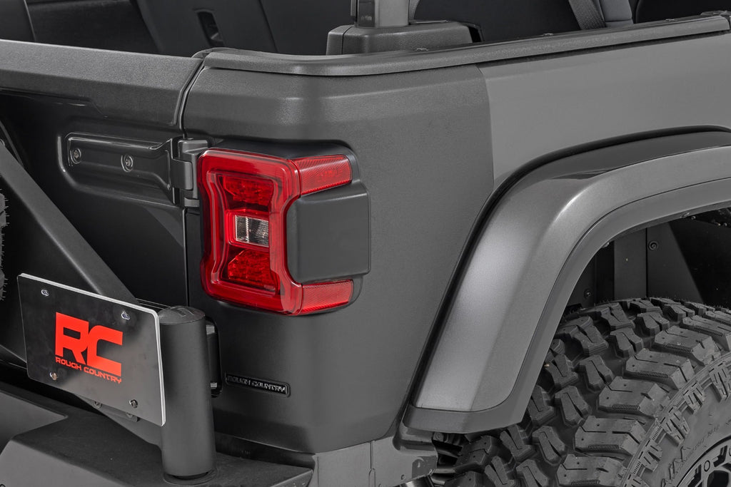 Trail Cladding Rear Corners Jeep Wrangler JL/Wrangler Unlimited (18-26) Rough Country