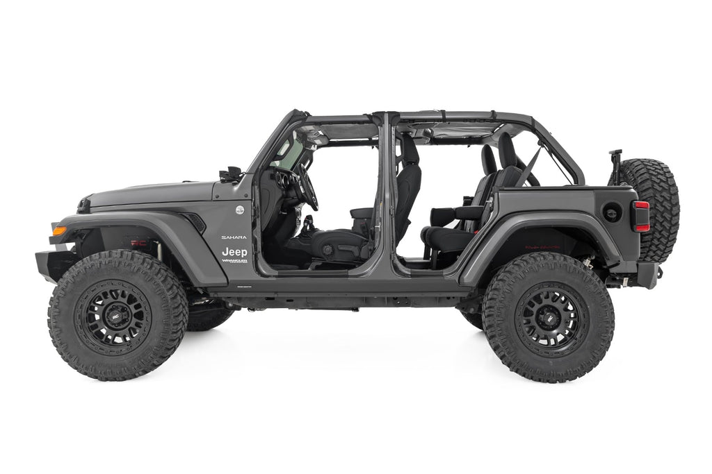 Trail Cladding Rear Corners Jeep Wrangler JL/Wrangler Unlimited (18-26) Rough Country