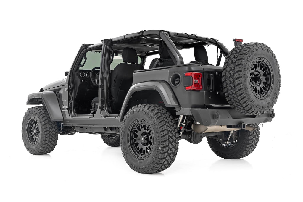 Trail Cladding Rear Corners Jeep Wrangler JL/Wrangler Unlimited (18-26) Rough Country