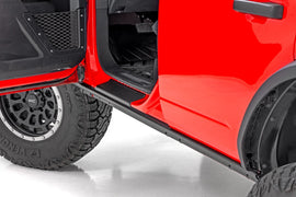 Trail Cladding Rocker Sill Plates 4-Door Ford Bronco 4WD (2021-2025) Rough Country