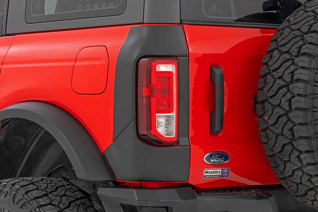 Trail Cladding Rear Corners Ford Bronco 4WD (2021-2025) Rough Country