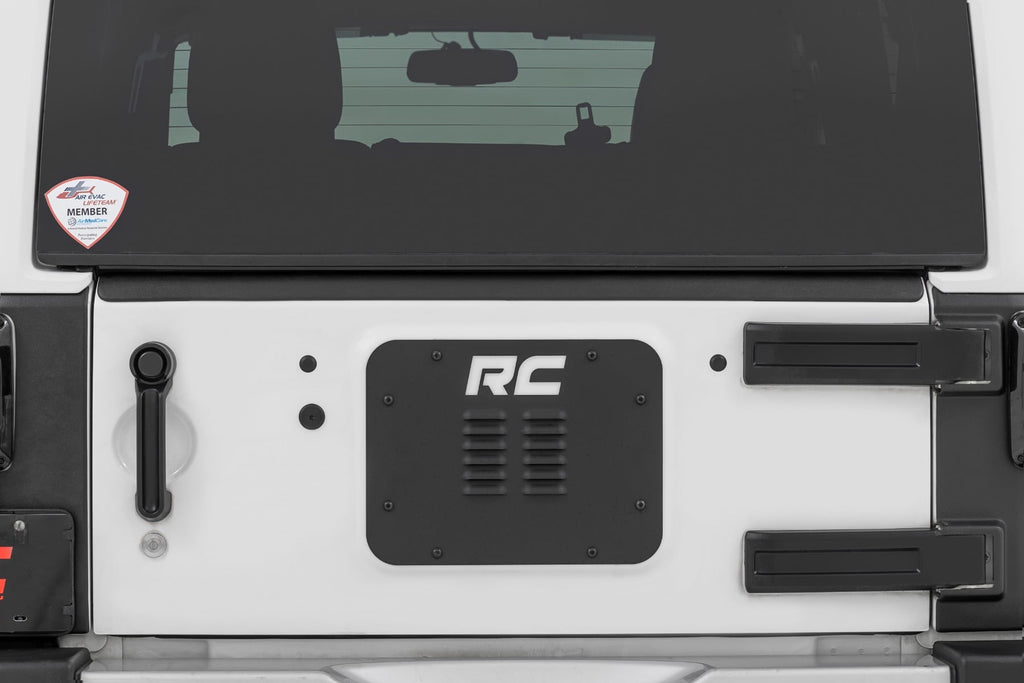 Trail Cladding Tailgate Protector Jeep Wrangler JK/Wrangler Unlimited (07-18) Rough Country