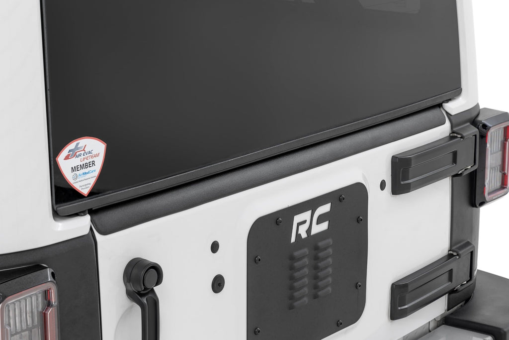 Trail Cladding Tailgate Protector Jeep Wrangler JK/Wrangler Unlimited (07-18) Rough Country