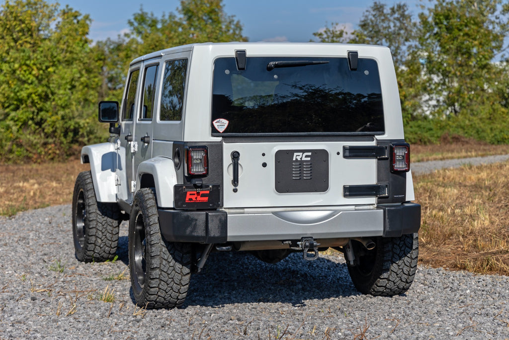 Trail Cladding Tailgate Protector Jeep Wrangler JK/Wrangler Unlimited (07-18) Rough Country
