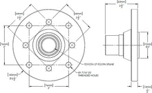 Cargar imagen en el visor de la galería, 27-Spline 1310 and 1350 Series Drilled T-Case Flange with Dust Shield Trail Gear