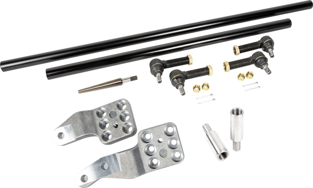 FJ40 Right Hand Drive High Steer Kit with 6-Stud Steering Arms Trail Gear