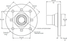 Cargar imagen en el visor de la galería, 29-Spline 1310 and 1350 Series Drilled Differential Flange Kit Trail Gear