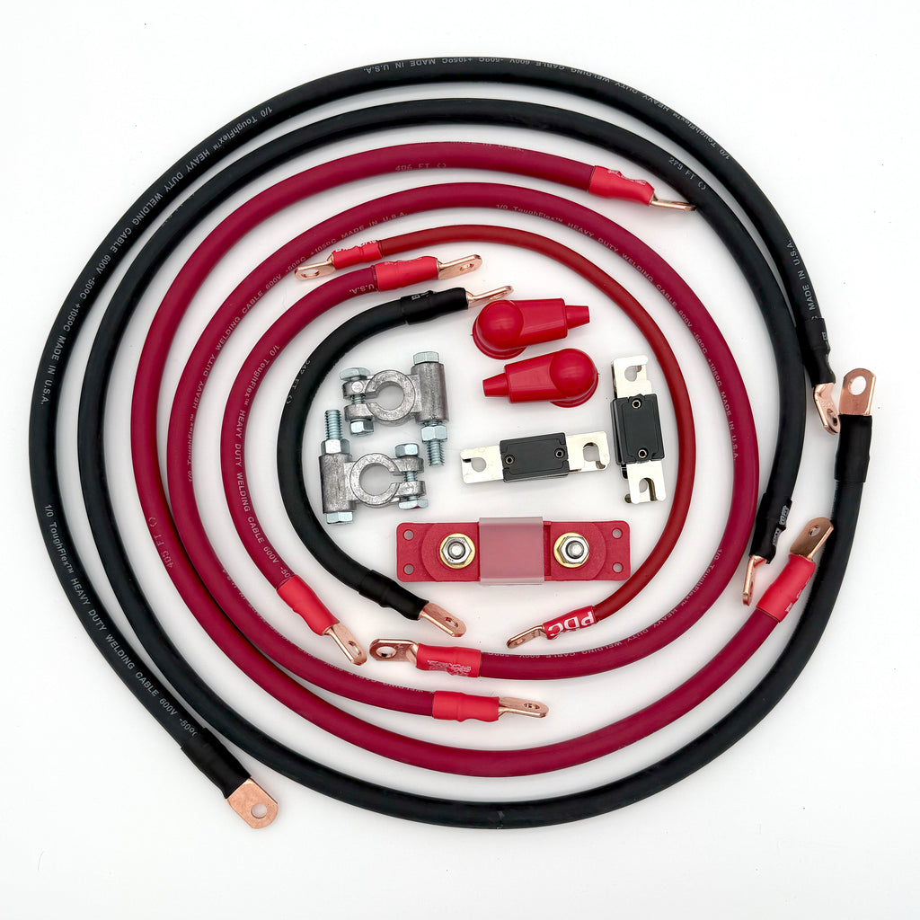 Big 7 Battery Cable Kit Gen 3 - 2016 - 2021 Toyota Tacoma