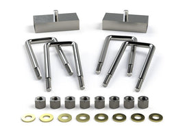 Teraflex Rear Block & U-Bolt Kit | 1.25in. Tall x 2-3/8in. Wide | 1995 - 2023 Toyota Tacoma & 2000 - 2021 Tundra