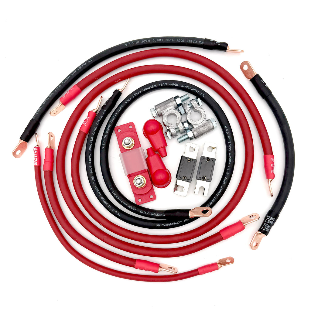 Big 7 Battery Cable Kit 2007 – 2014 Toyota FJ Cruiser