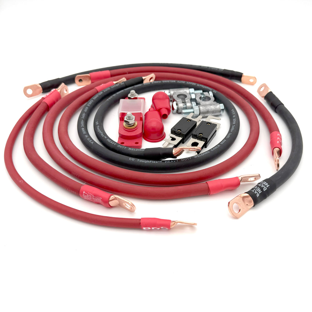 Big 7 Battery Cable Kit 2007 – 2014 Toyota FJ Cruiser