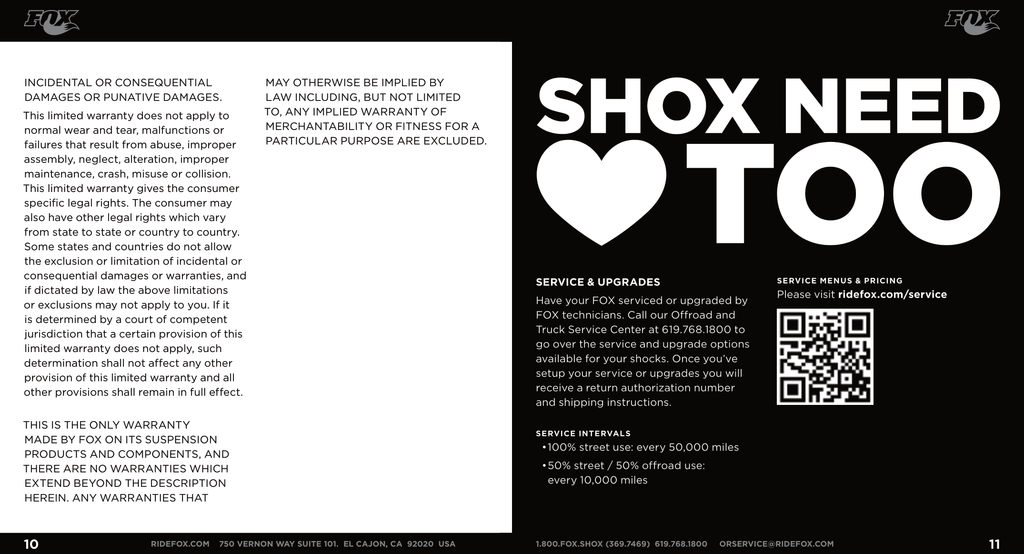 FOX 2.5" FACTORY RACE SERIES COILOVERS | 883-06-092 | 2005 - 2023 TOYOTA HILUX 4X4 & PRERUNNER 0"-2" LIFT