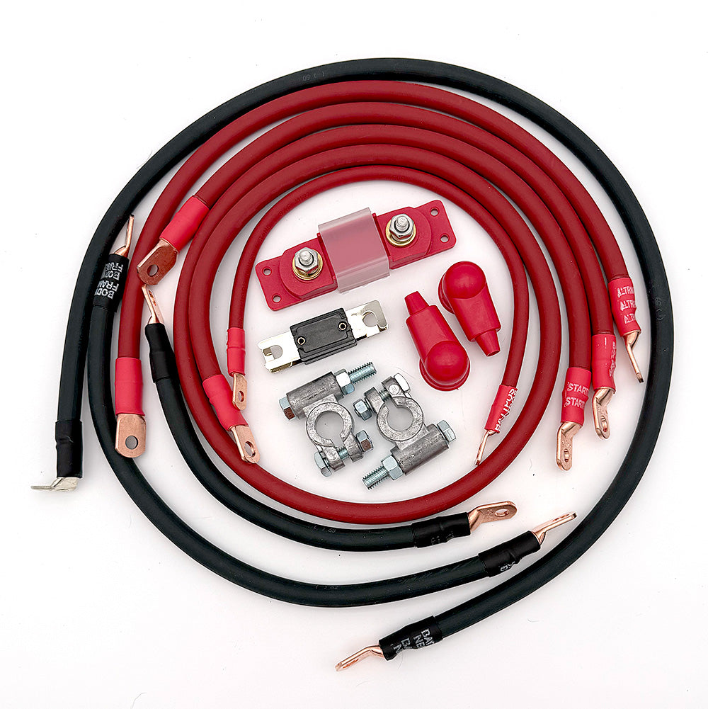 Big 7 Battery Cable Kit FZJ80 - 1993 - 1997 Toyota Land Cruiser & 96 - 97 Lexus LX450