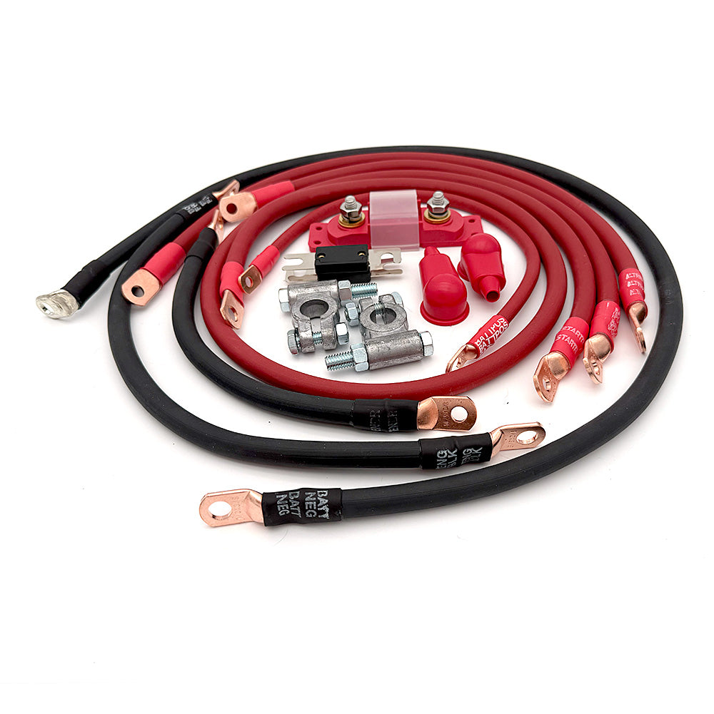 Big 7 Battery Cable Kit FZJ80 - 1993 - 1997 Toyota Land Cruiser & 96 - 97 Lexus LX450
