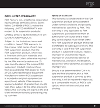 Load image into Gallery viewer, Fox Performance Series 2.0 Snap Ring Coilover IFP Shock (Spring Not incl) | 985-62-001 | Toyota 4Runner / FJ Cruiser &amp; Lexus GX460