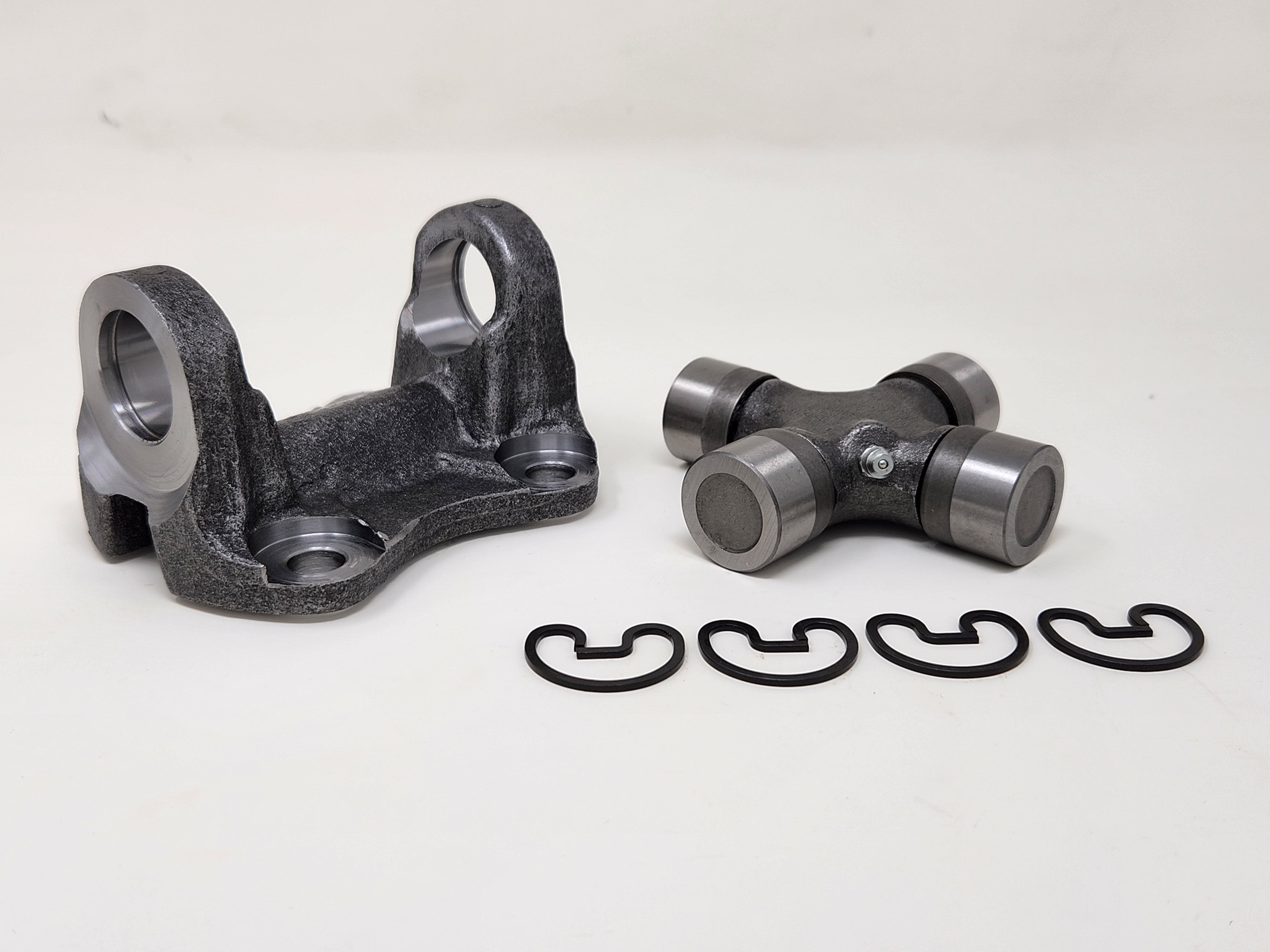 Rear Driveshaft Flange & Universal Joint Combo Kit | 1330 Series U-Joint | 66mm x 66mm Bolt Pattern | 2005 - 2015 Toyota Tacoma