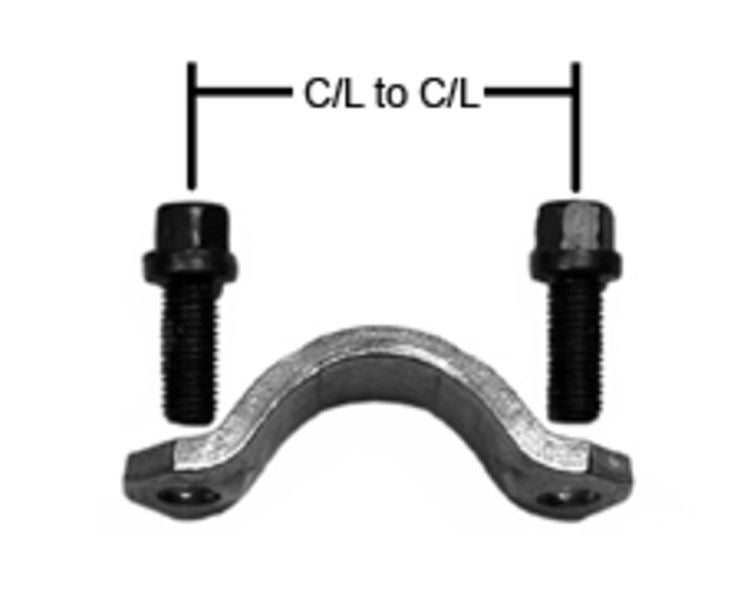 Driveshaft Driveline Universal Joint Strap & Bolt Kit | 1310 Series | 2-70-18X