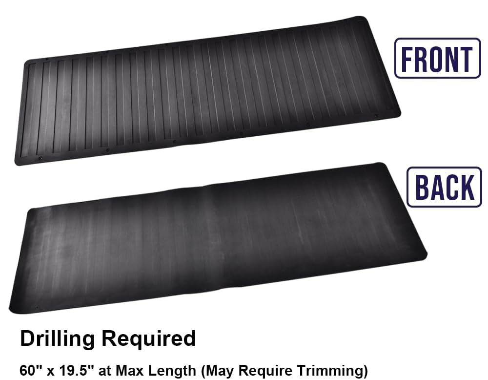 Universal Rubber Tailgate Mat 60in. x 19.5in.