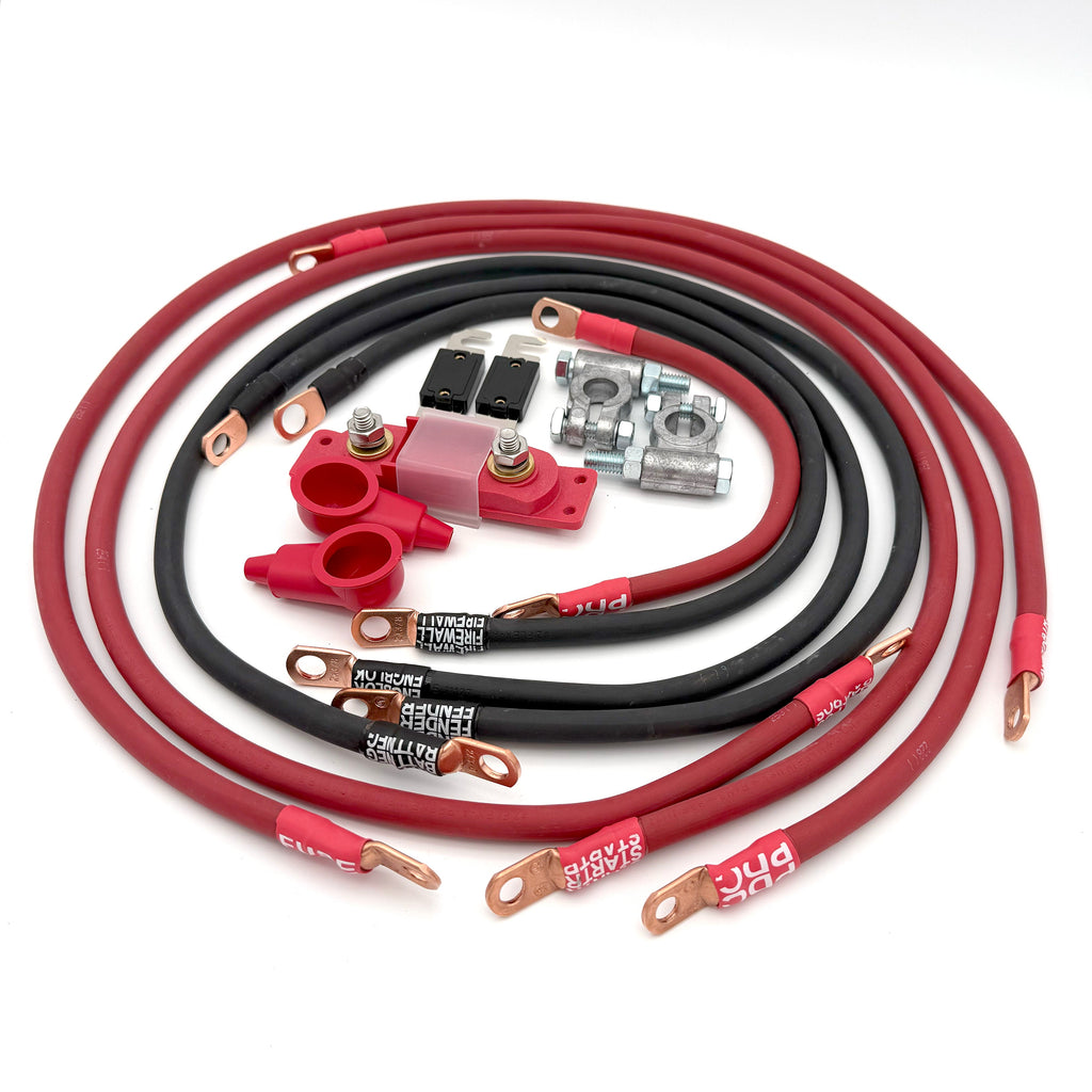 Big 7 Battery Cable Kit 1999 - 2004 Jeep Grand Cherokee WJ