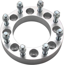 Cargar imagen en el visor de la galería, Wheel Spacer Kit 8x180 Bolt Pattern | 1.5" Thick | 14mm x 1.5 wheel studs | 2011 - 2024 GMC Sierra &amp; Chevrolet Silverado 2500HD 3500HD