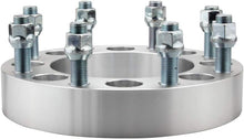 Cargar imagen en el visor de la galería, Wheel Spacer Kit 8x180 Bolt Pattern | 1.5" Thick | 14mm x 1.5 wheel studs | 2011 - 2024 GMC Sierra &amp; Chevrolet Silverado 2500HD 3500HD