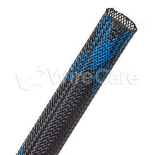 Load image into Gallery viewer, Wire Wrapped in Black with Blue Tracer (Diesel)